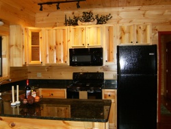 Cabin Kitchen Countertop -- granite countertop