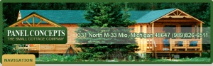 Small Log Cabin Kits - Panel Concepts