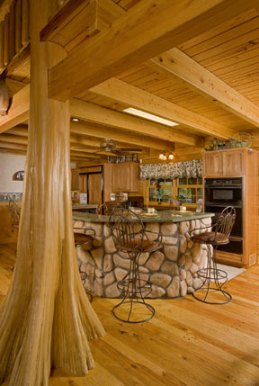 Cypress Home Decor on The Log Home Owner Should Carefully Think Through The Various