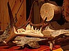 Cabin Interior Design - moose antler