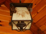 Log Home Community - log cabin light