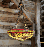 rustic decorating - rustic chandelier