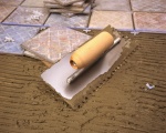 Log Cabin Flooring - Slate Tile
